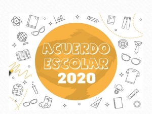 Hasta el 31 estar&aacute; vigente el "Acuerdo escolar 2020"