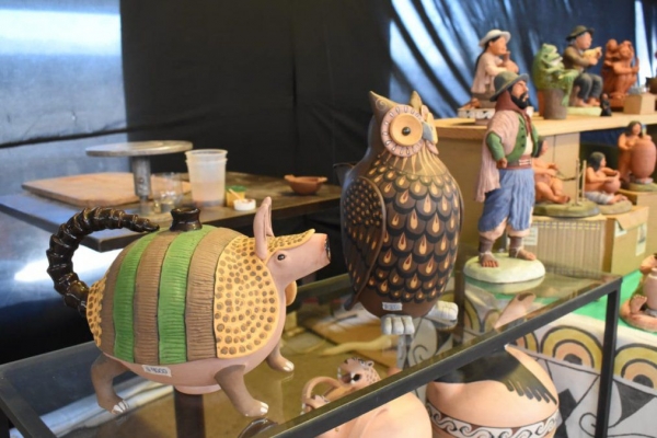 Exposici&oacute;n de los Talleres Libres en la Feria de Artesanos 2021