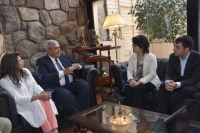 El Vicegobernador recibi&oacute; a la Directora de la Organizaci&oacute;n Internacional del Trabajo para Argentina