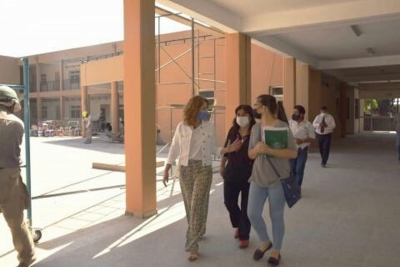 Ultiman detalles de obra del Nacional 2