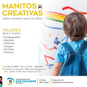 Talleres creativos para los mas chicos