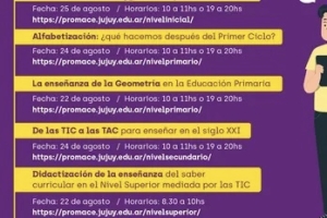 Convocan a docentes a participar de las tutor&iacute;as en l&iacute;nea del programa de Formaci&oacute;n del PROMACE