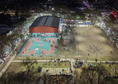 Intendente "chuli" Jorge inaugur&oacute; el sexto Multiespacio de la ciudad