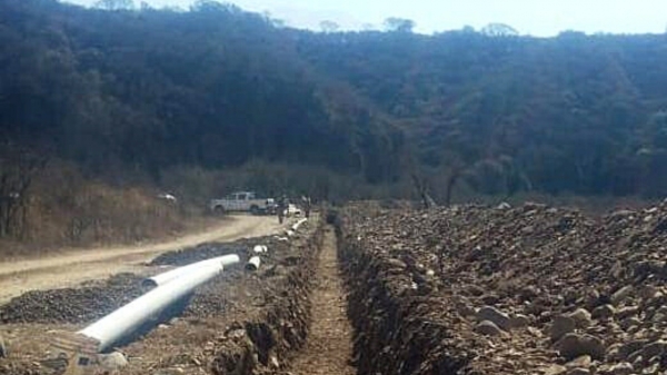 Red de Cloacas para la Almona a un 75%