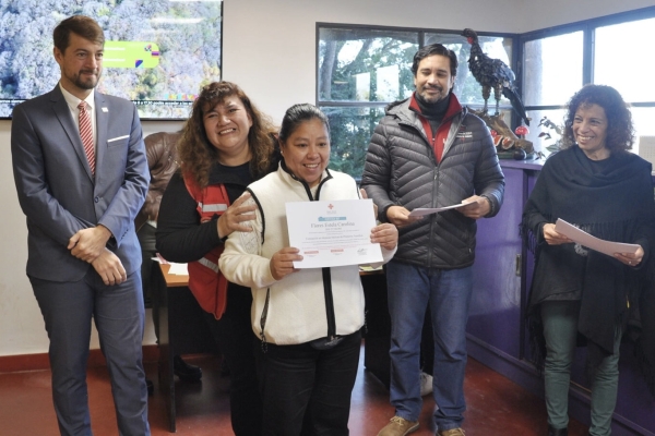 Anfitriones en Reservas Naturales recibieron certificados de capacitaci&oacute;n
