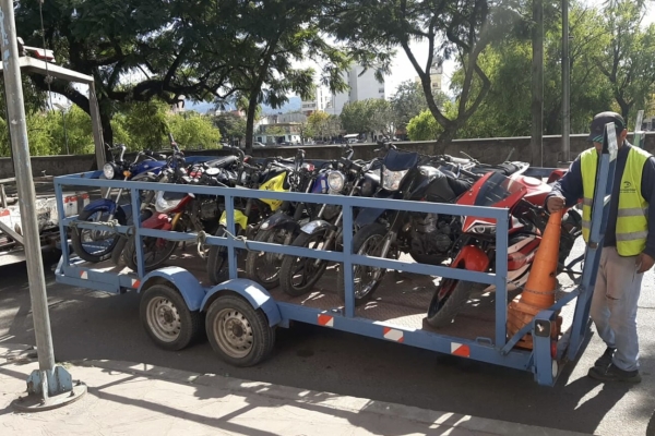Controles de motoveh&iacute;culos en la ciudad