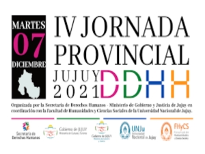 Invitan a participar de la IV Jornada Provincial de Derechos Humanos