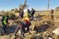 Operativo de erradicaci&oacute;n de micro basurales en el Comedero