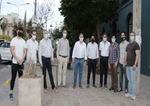 Apertura del eje gastron&oacute;mico,  "Paseo Sarmiento"