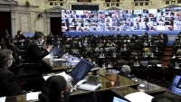 Tras la falta de acuerdo con Juntos por el Cambio, avanz&oacute; la sesi&oacute;n mixta en Diputados