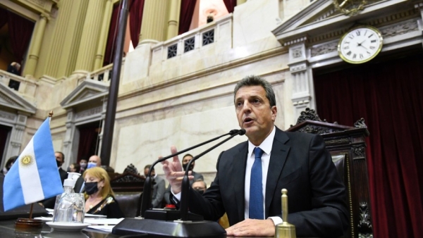 Massa reelecto como presidente de Diputados con el voto de Juntos por el Cambio