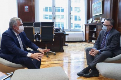 Morales se reuni&oacute; con el ministro Kulfas