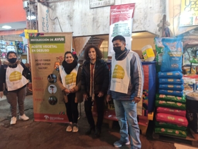 El Municipio intensifica la campa&ntilde;a de recolecci&oacute;n de aceites vegetales usados
