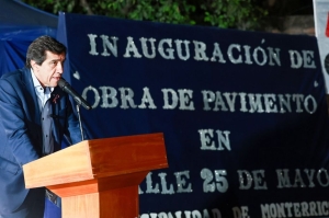 Monterrico:Inauguraron más de 800 metros de pavimento