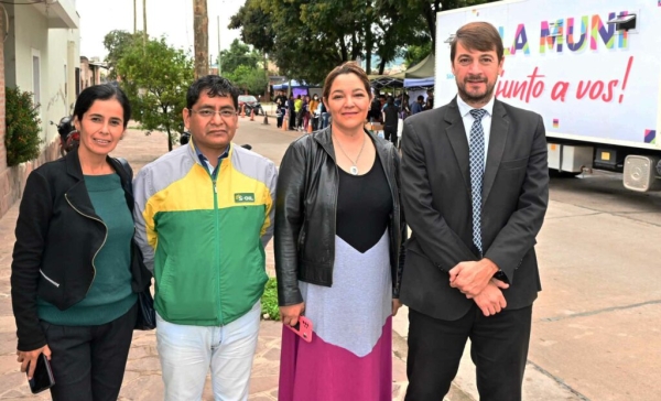 La Muni Junto a Vos y servicios provinciales de salud en barrio Chijra