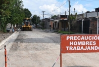 Alto Comedero.Obra de pavimentaci&oacute;n que dar&aacute; fluidez a la Av.Forestal
