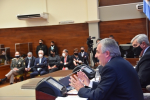 El gobernador dej&oacute; inaugurado el 160&ordm; periodo de sesiones ordinarias