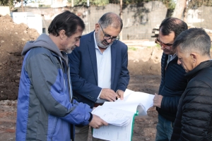 El intendente &ldquo;Chuli&rdquo; Jorge supervis&oacute; el inicio de obra de un nuevo multiespacio en la ciudad