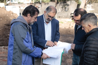 El intendente &ldquo;Chuli&rdquo; Jorge supervis&oacute; el inicio de obra de un nuevo multiespacio en la ciudad