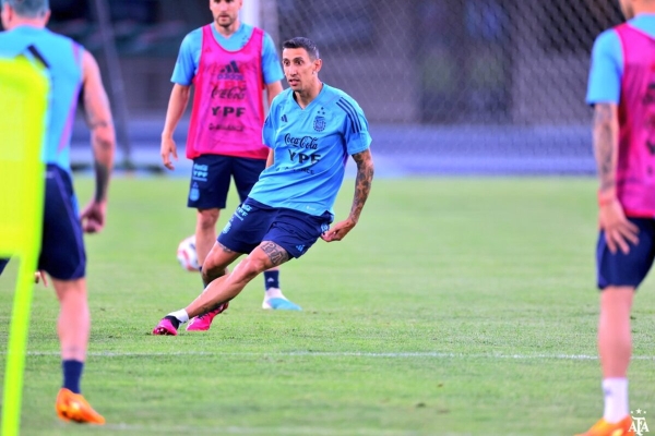 As&iacute; fue el entrenamiento de Argentina en China antes del partido vs Australia