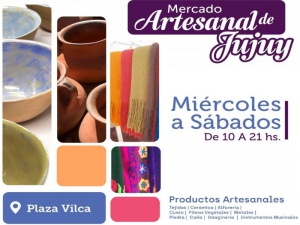 Artesan&iacute;as de los Valles estar&aacute;n en el Mercado Artesanal de Jujuy,