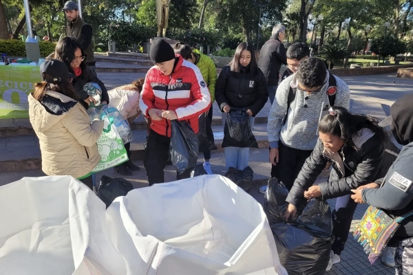 San Pedro: mega evento ambiental y punto de acopio de AVUS