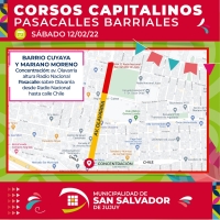 Corsos en 6 barrios capitalinos