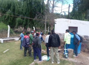 Capacitaci&oacute;n en manejo eficiente del agua potable en Abra Pampa