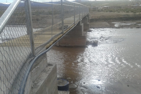 Agua Potable de Jujuy realiz&oacute; importante obra de aumento de servicio de agua en Hu&aacute;ncar
