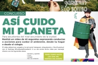 Extienden plazo para la presentaci&oacute;n de videos en el concurso &ldquo;As&iacute; cuido mi planeta&rdquo;