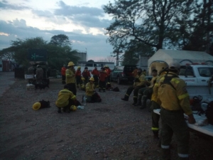 Gran compromiso para contener el incendio &ldquo;Arroyo Yuto&rdquo;