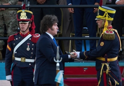 Milei agita la &eacute;pica militar para capturar el voto de Villarruel