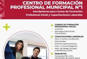 Inscripciones abiertas para cursos y capacitaciones