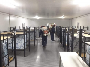 Hospital de campa&ntilde;a de San Pedro sin ocupaci&oacute;n de camas