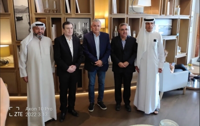 Morales llev&oacute; el potencial juje&ntilde;o al grupo empresario Dutco en Dub&aacute;i