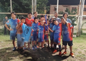 Punta Diamante.Municipio entreg&oacute; premios del Torneo de F&uacute;tbol Infantil