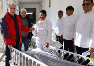La Quiaca y Abra Pampa. Manzur entregó equipamiento en hospitales