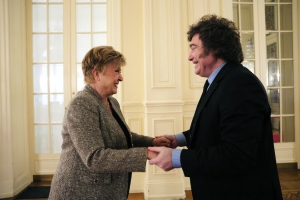 Javier Milei negó que la economía vaya a entrar en recesión y aseguró que el consumo está “en máximos históricos”