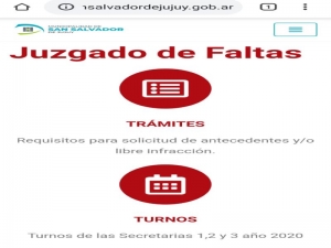 Con turnos vuelve la atencion al juzgado de faltas