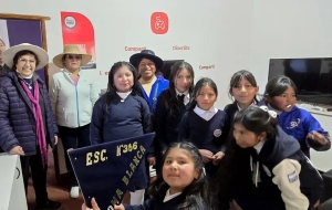 Loma Blanca estrenó un renovado Punto Digital con más tecnología para la comunidad