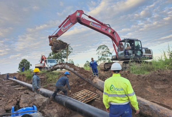 En Sargento Cabral y Alto Comedero, mejora de servicio de agua potable