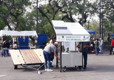 Presentaron nuevo prototipo de Higienizador solar