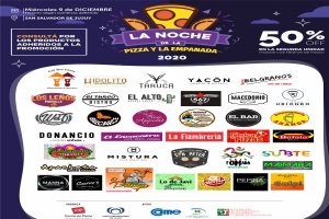Mañana realizan 2° Edición de la Noche de las Pizzas