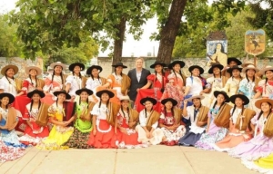 Municipio recibi&oacute; la visita de agrupaciones gauchas