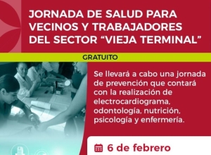 &ldquo;Vieja Terminal&rdquo;.Jornada de salud para vecinos y trabajadores