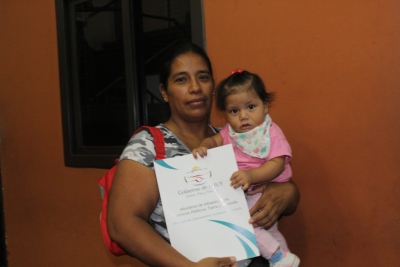 Ordenamiento territorial entreg&oacute; viviendas