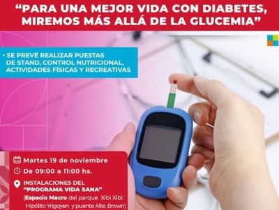 Actividades por el D&iacute;a Mundial de la Diabetes en el Xibi Xibi