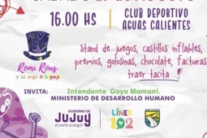 El D&iacute;a de las Infancias se festeja este s&aacute;bado en Aguas Calientes