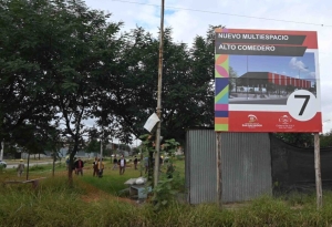 Chuli Jorge di&oacute; inicio a la construcci&oacute;n del s&eacute;ptimo multiespacio
