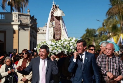 Sadir acompa&ntilde;&oacute; las fiestas patronales de El Carmen
